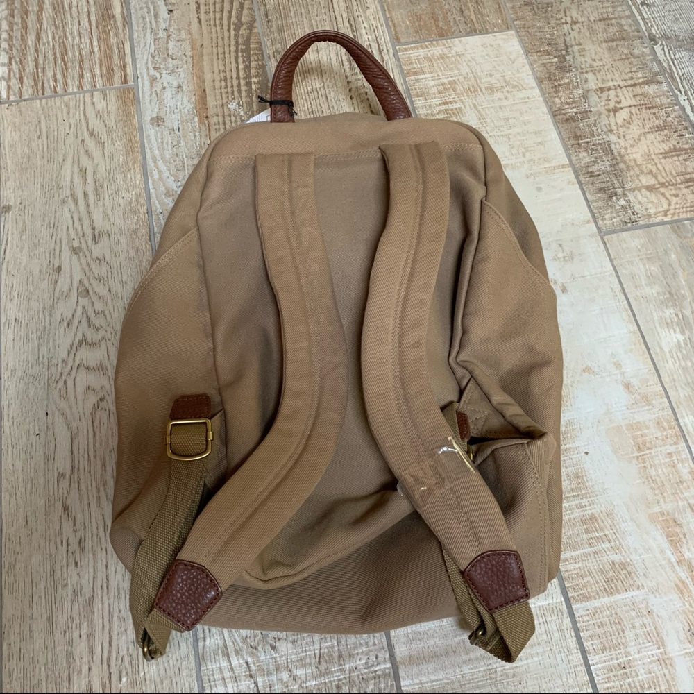 Wool rich Top Zip Backpack - Picture 4 of 6